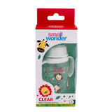 125ml Clear Feeding Bottle White - Small Wonder