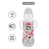 250ml Clear Feeding Bottle White - Small Wonder