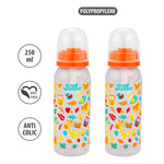 250ml Admire Feeding Bottle Orange Pack Of 2 - Small Wonder