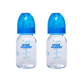 Small Wonder Feeding Bottle 125ml Borosilicate Glass Pack Of 2