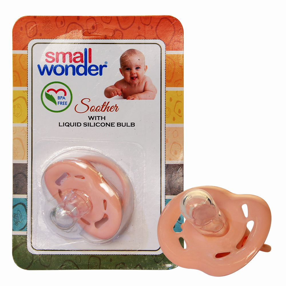 Small Wonder Liquid Silicone Soother Pink