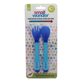 Heat Sensitive Spoon & Fork Blue - Small Wonder
