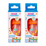 125ml Admire Feeding Bottle Orange Pack Of 2 - Small Wonder