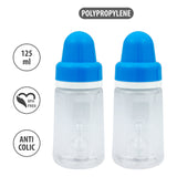 125ml Cherish Feeding Bottle Blue Pack Of 2 - Small Wonder
