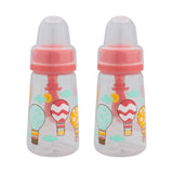 125ml Natural Feeding Bottle Pink Pack Of 2 - Small Wonder