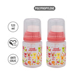 125ml Pure Feeding Bottle Pink Pack Of 2 - Small Wonder