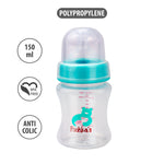 150ml Poohkas Feeding Bottle Green - Small Wonder