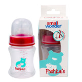 150ml Poohkas Feeding Bottle Red - Small Wonder