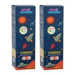 250ml Cherish Feeding Bottle Blue Pack Of 2 - Small Wonder