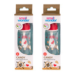 250ml Candy Feeding Bottle Red Pack Of 2 - Small Wonder