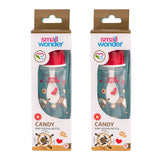 250ml Candy Feeding Bottle Red Pack Of 2 - Small Wonder