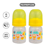 60ml Admire Feeding Bottle Yellow Pack Of 2 - Small Wonder
