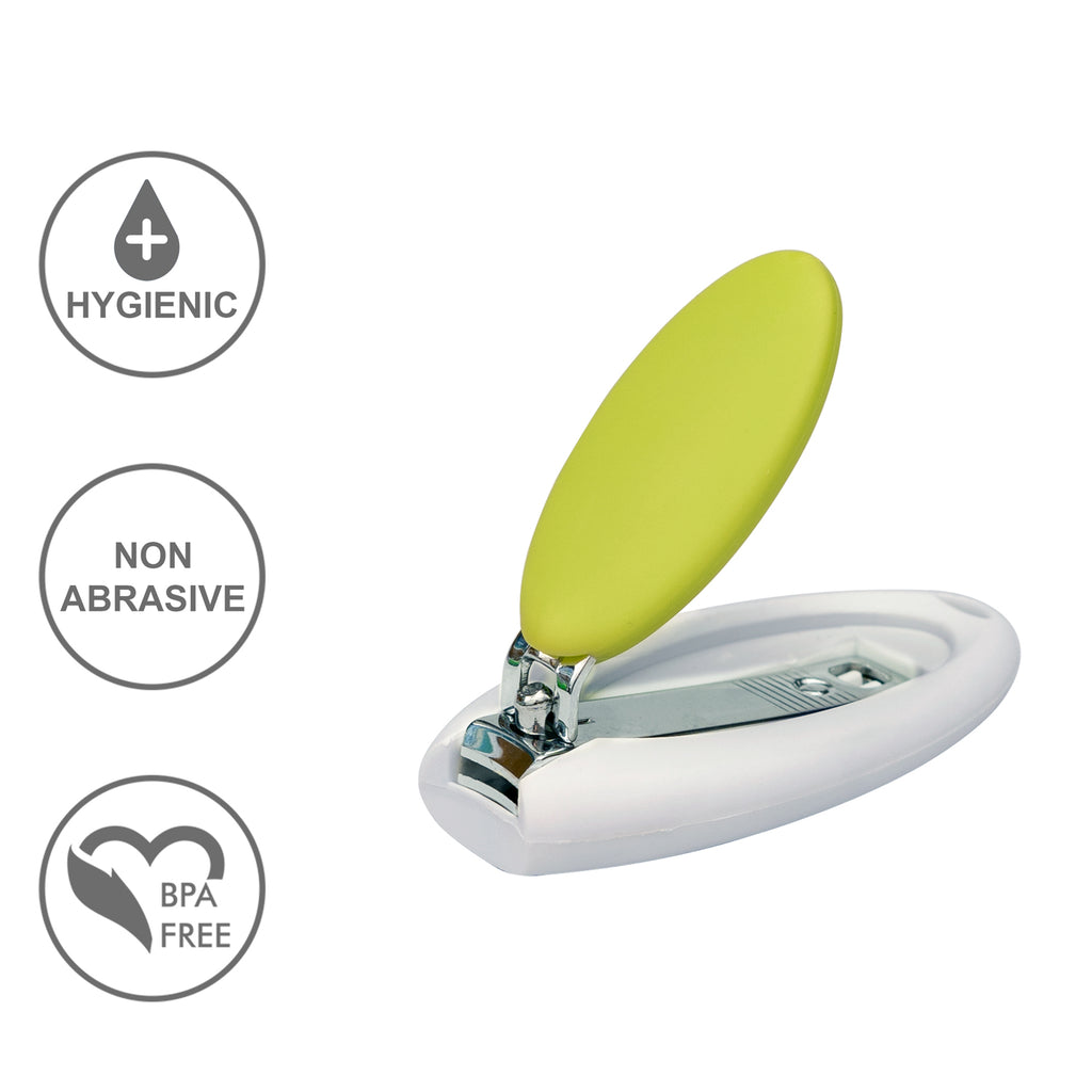 Amazon.com : BabyComfy Deluxe Safety Nail Clipper – Won't cut baby's skin –  Protects sensitive nail bed : Baby
