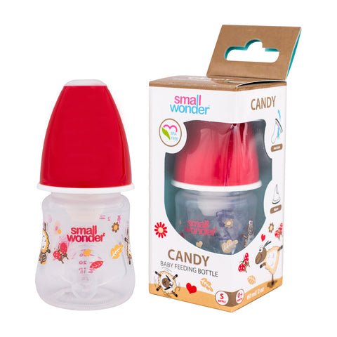 60ml Candy Feeding Bottle Red - Small Wonder