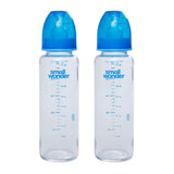 Small Wonder Feeding Bottle 250ml Borosilicate Glass Pack Of 2