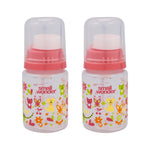 Small Wonder Feeding Bottle 125ml Pure Pink Pack Of 2