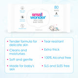 Small Wonder Skin Care Baby Wipes (Pack of 5)
